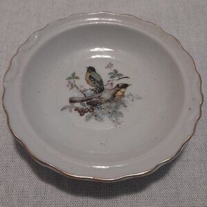 VTG West German Rosenthal Bird Trinket Dish ( Josef Kuba Ware)